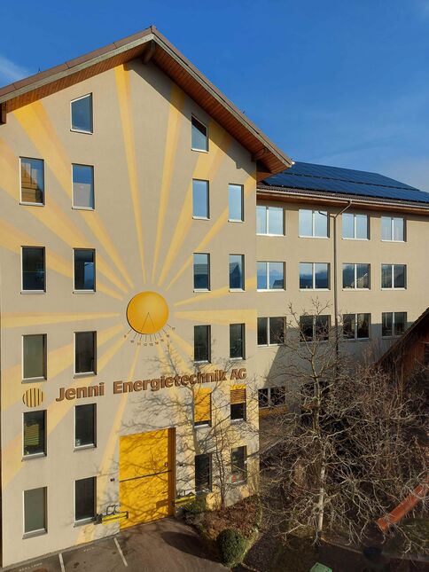 Kleinspeicher-Produktionshalle.